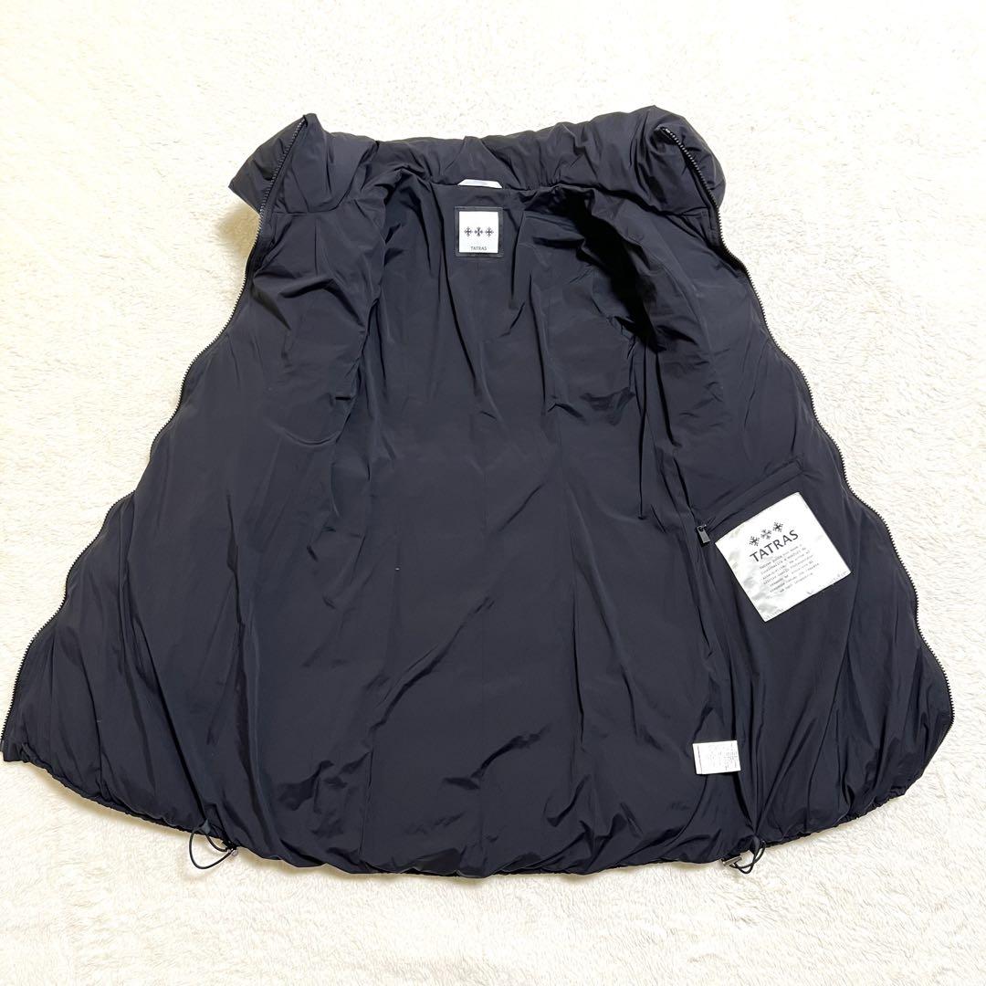 【美品】TATRAS タトラス NOBLE 別注 ダウンコート 黒