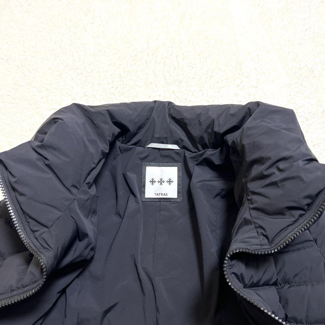 【美品】TATRAS タトラス NOBLE 別注 ダウンコート 黒