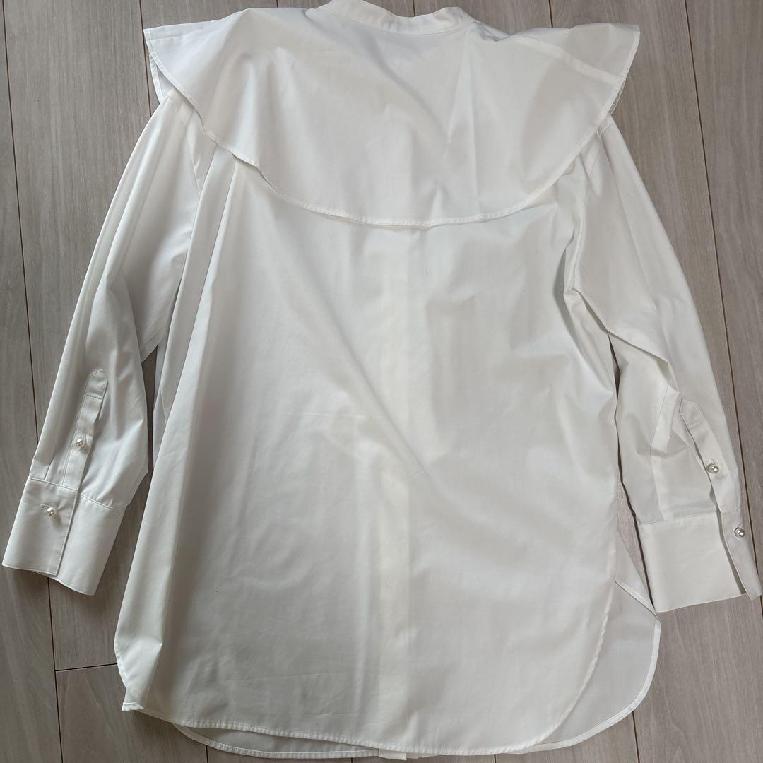美品✳︎シャルマントファム✳︎ビックカラー ブラウス very