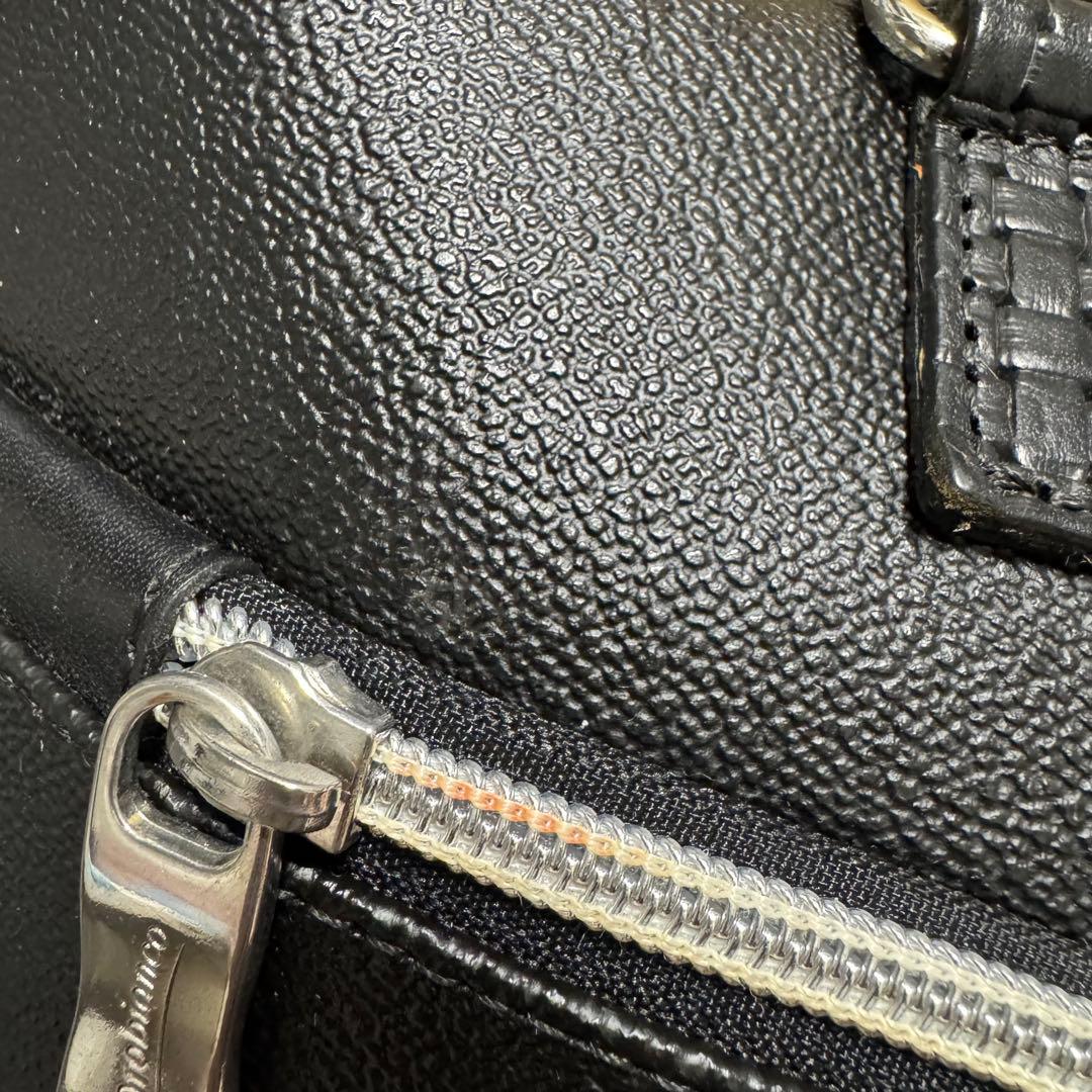 【新品同様】オロビアンコ 2way トートバッグ　SILVOFFICE ブラック