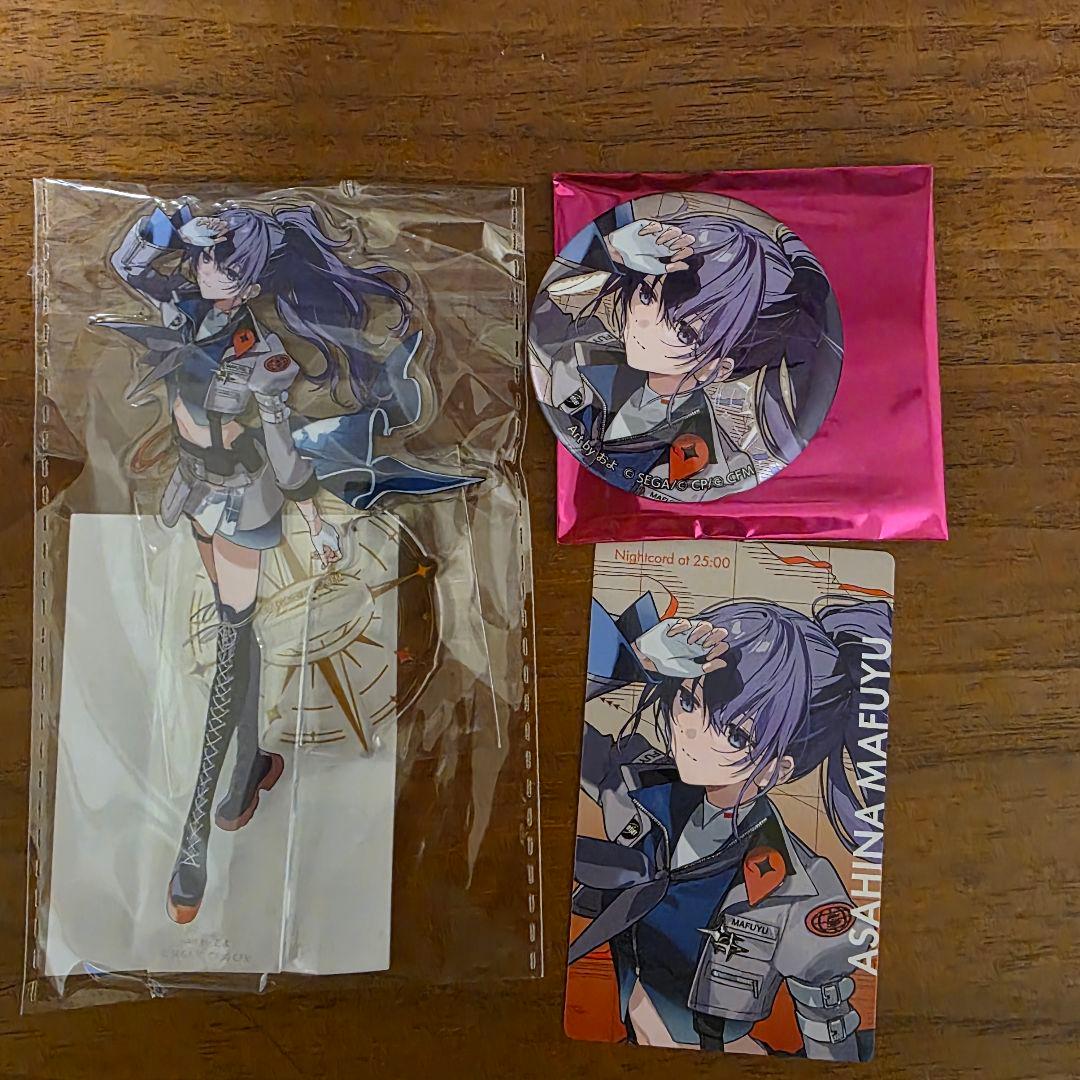 プロセカ セカライ 5th 朝比奈まふゆ 缶バッジ エピカ アクスタ セット プロセカ セカライ 5th 朝比奈まふゆ 缶バッジ エピカ アクスタ セット