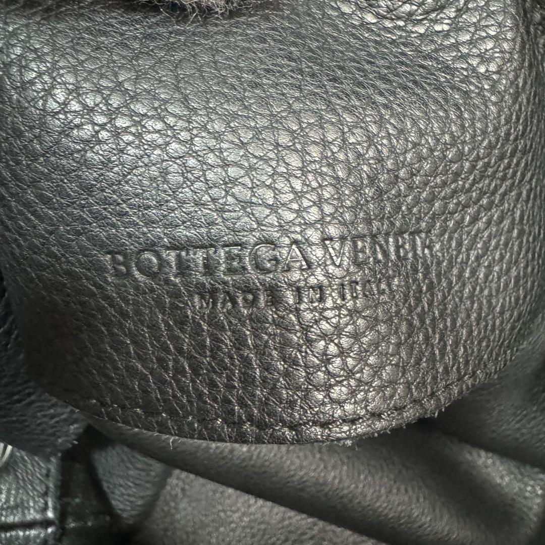 BOTTEGA VENETA ハンドバッグ　スエード　レザー　黒　大容量