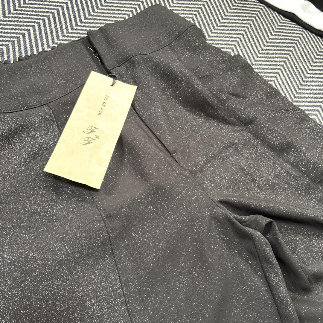 新品　タグ付き　FIL DE FER セミフレアパンツ