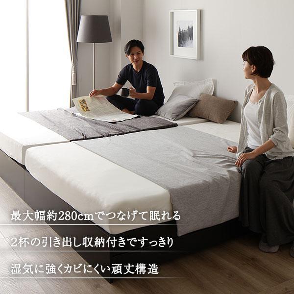 シングルマット(セット商品4)   1/4 ベッド ホワイト シングル ボンネルコイルマットレス付きds-2333074