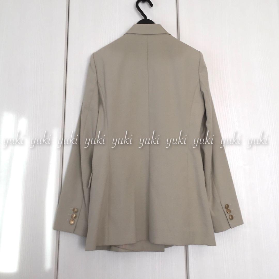 ANAYI オックスストレッチダブルジャケット 38