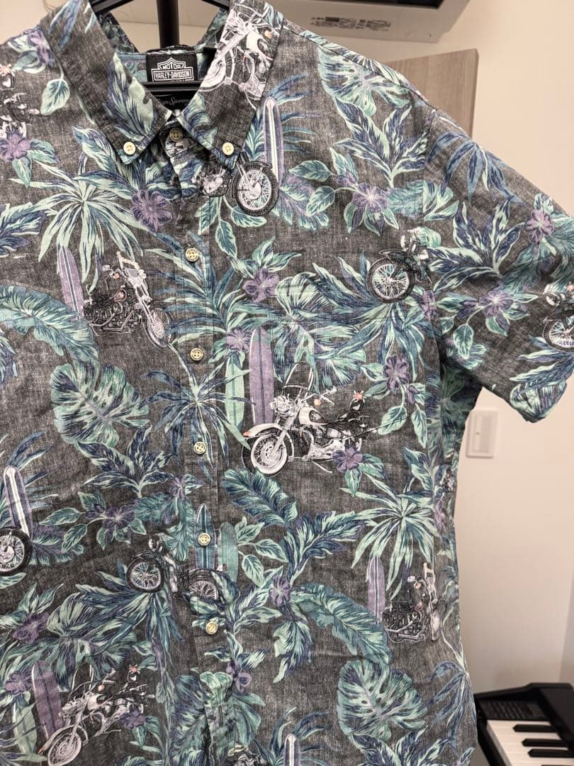 HARLEY-DAVIDSON Reyn Spooner コラボアロハシャツ