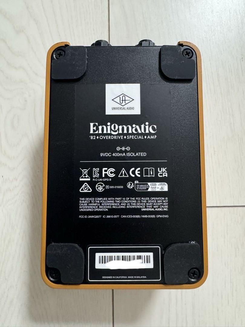ギター UAFX Enigmatic 82 Overdrive Special Amp