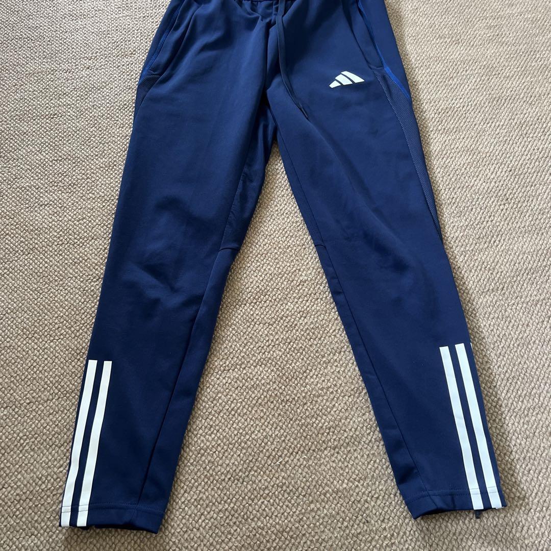 adidas tiro23トレーニングウェア 上下ネイビー/ブルー