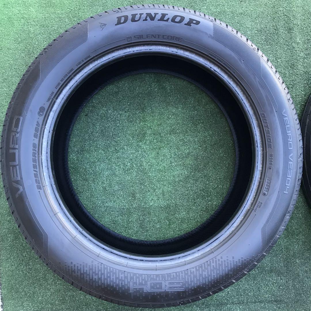 225/55 R18 、DUNLOP VEURO VE304、2022年