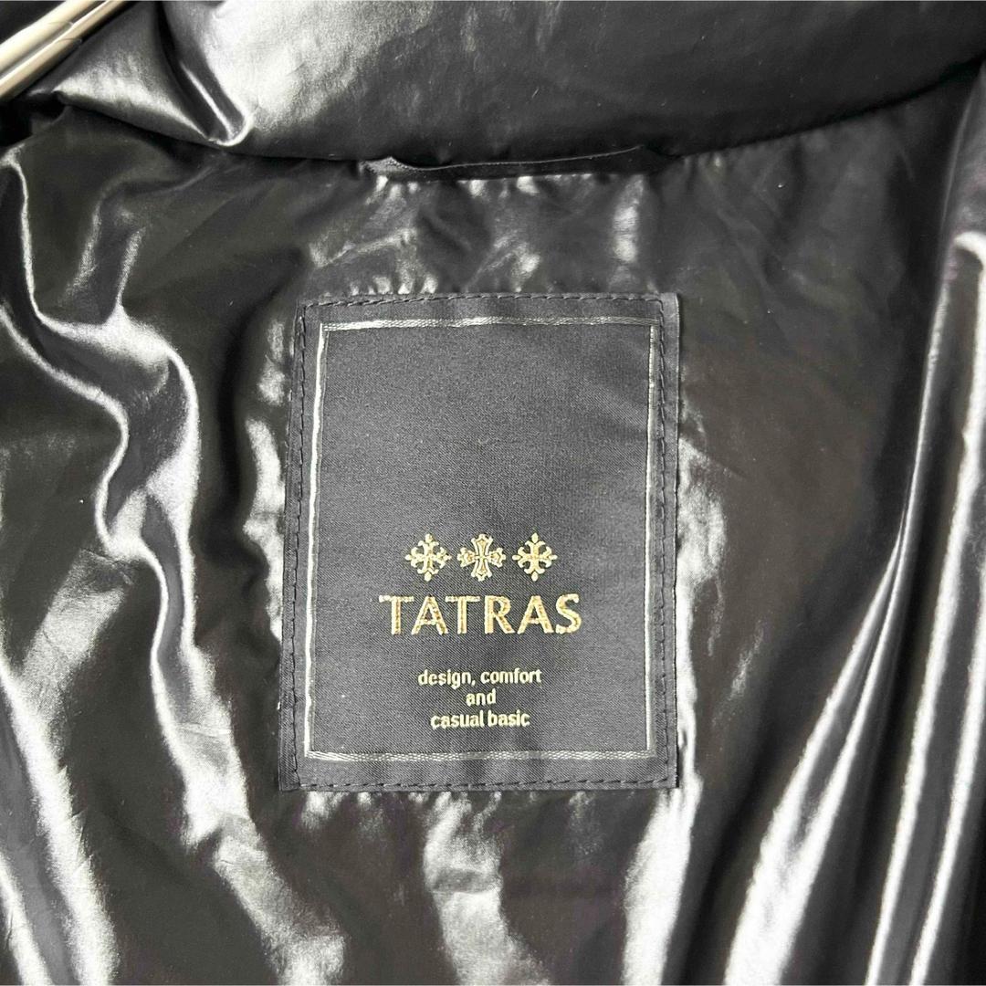 4898【美品】タトラス ダウンジャケット サルガス XL 光沢感 ブラック 4898【美品】タトラス ダウンジャケット サルガス XL 光沢感 ブラック