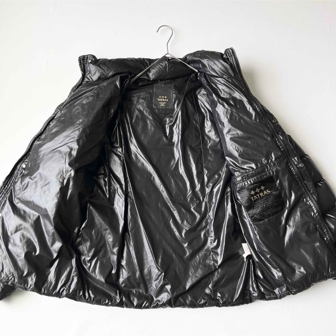 4898【美品】タトラス ダウンジャケット サルガス XL 光沢感 ブラック 4898【美品】タトラス ダウンジャケット サルガス XL 光沢感 ブラック