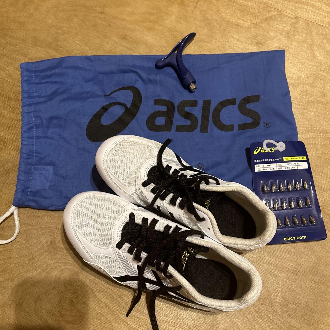 新品未使用！　asics アシックス　陸上競技用スパイク