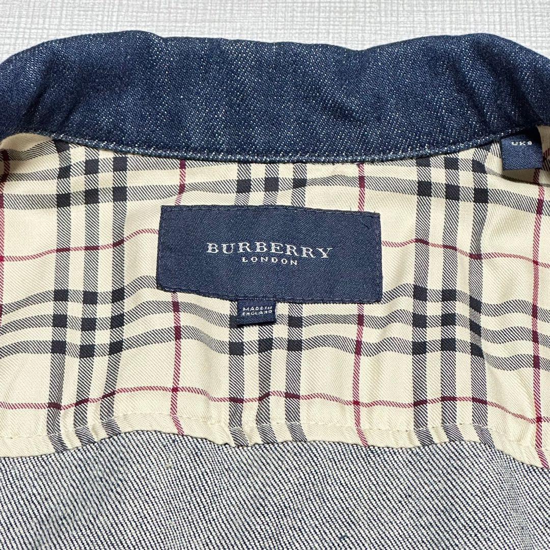 美品＊BURBERRY LONDON バーバリー ノバ Gジャン デニム 8