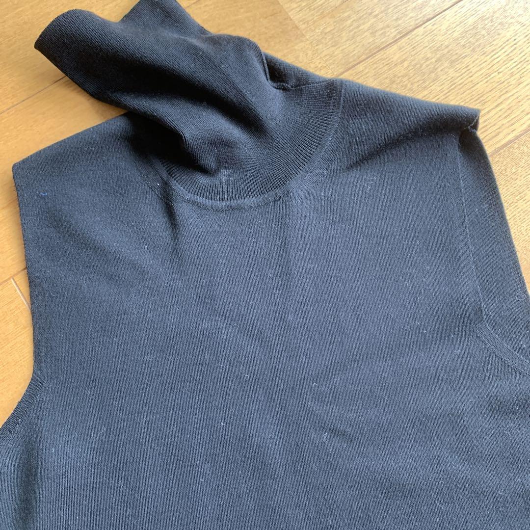 ニット/セーター 未使用品 GUCCI ニットノースリーブ S アウトレット 新品 グッチノースリーブニット GUCCI Tシャツ/カットソー(半袖/袖なし)