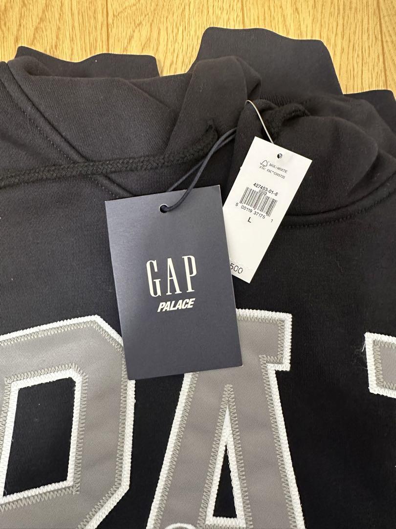 Palace skateboards GAP パーカー black L