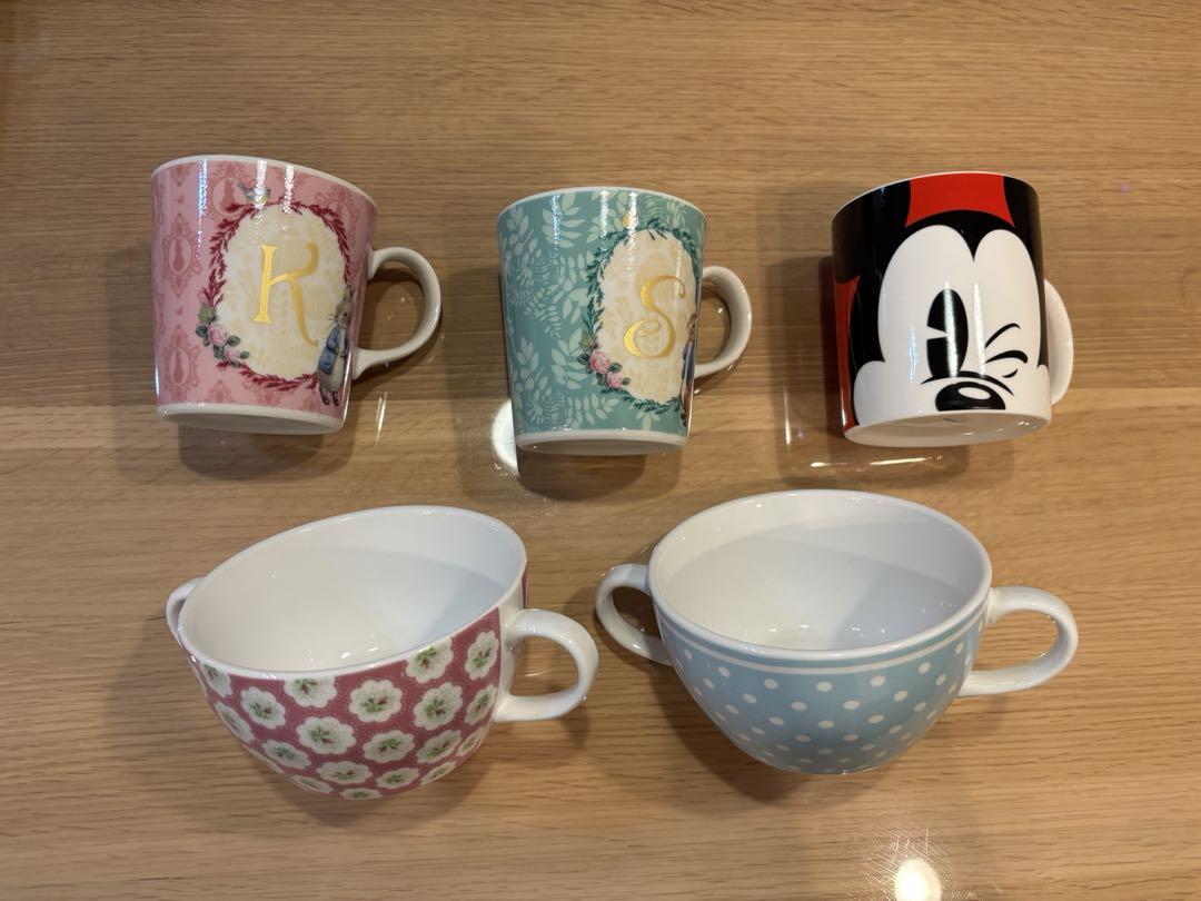 マグカップ3点&スープボウル