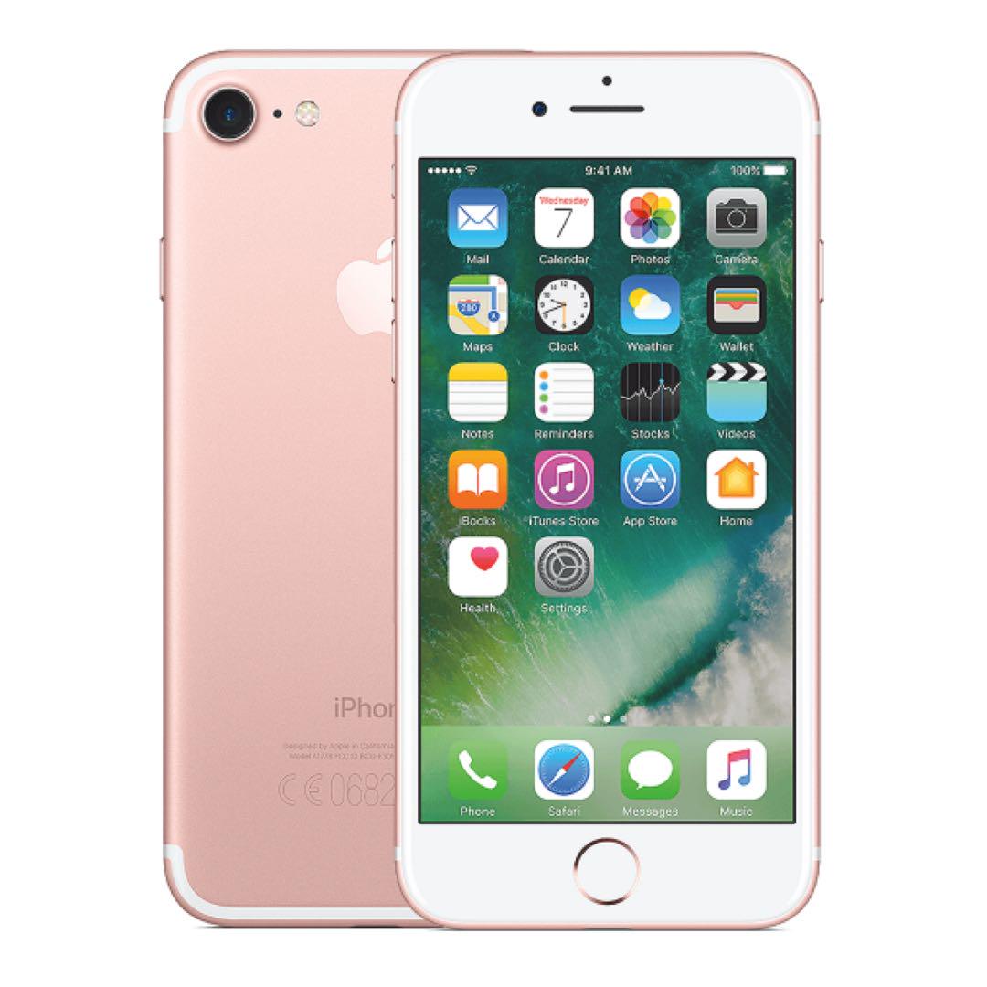 iPhone 7 Rose Gold 128 GB au