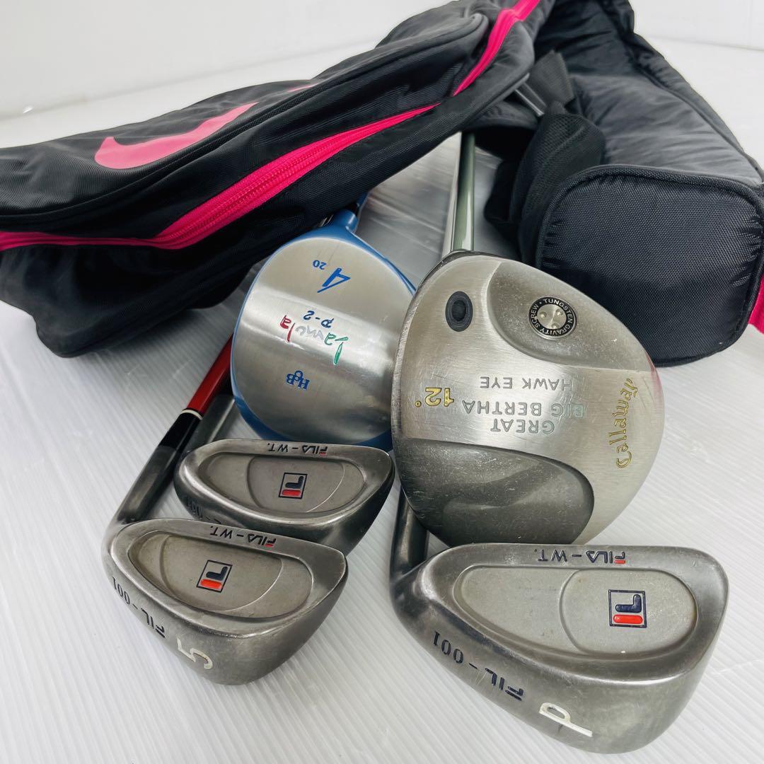 レディース Callaway Lamola FILA ゴルフ クラブセット