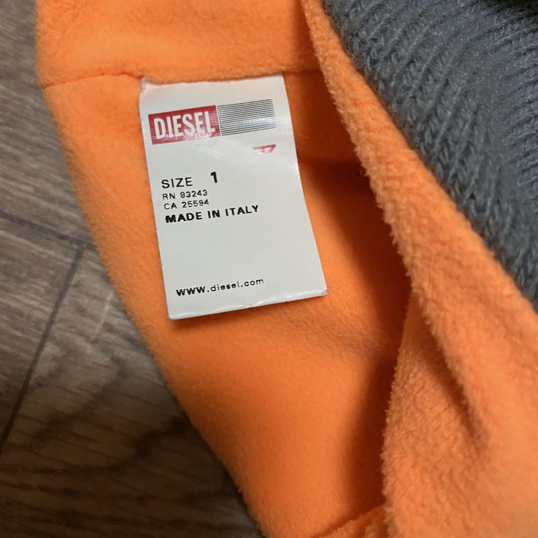 (希少)diesel deformation knitted cap