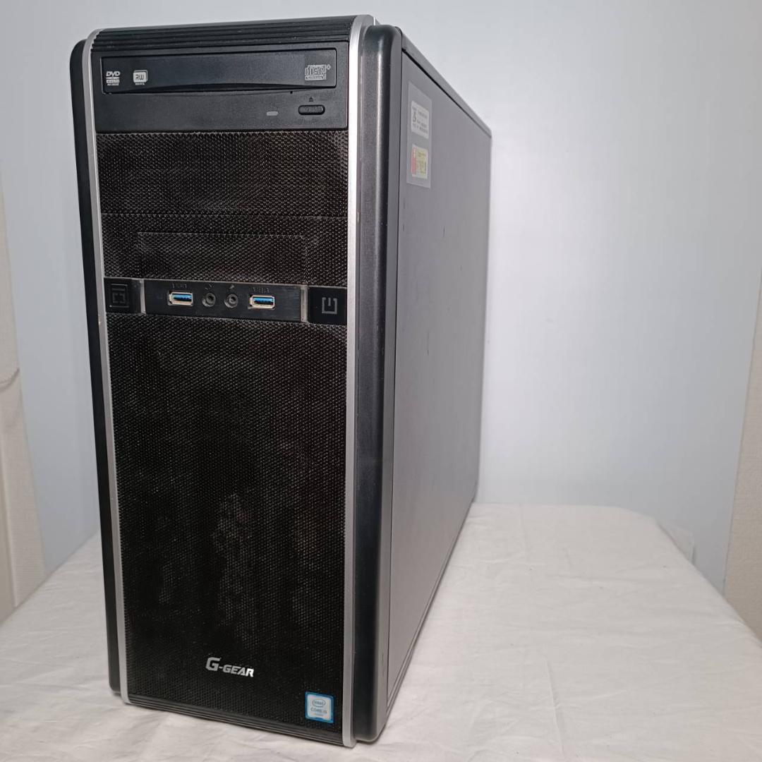 ゲーミングPC i7 7700 500GB GTXグラボ MS Office搭載mouse computer