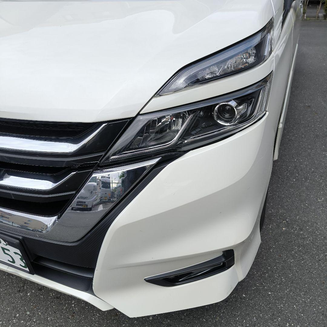 日産セレナ白‼️LEDヘッドライト日産セレナ2016年 ‼️クルーズコントロール