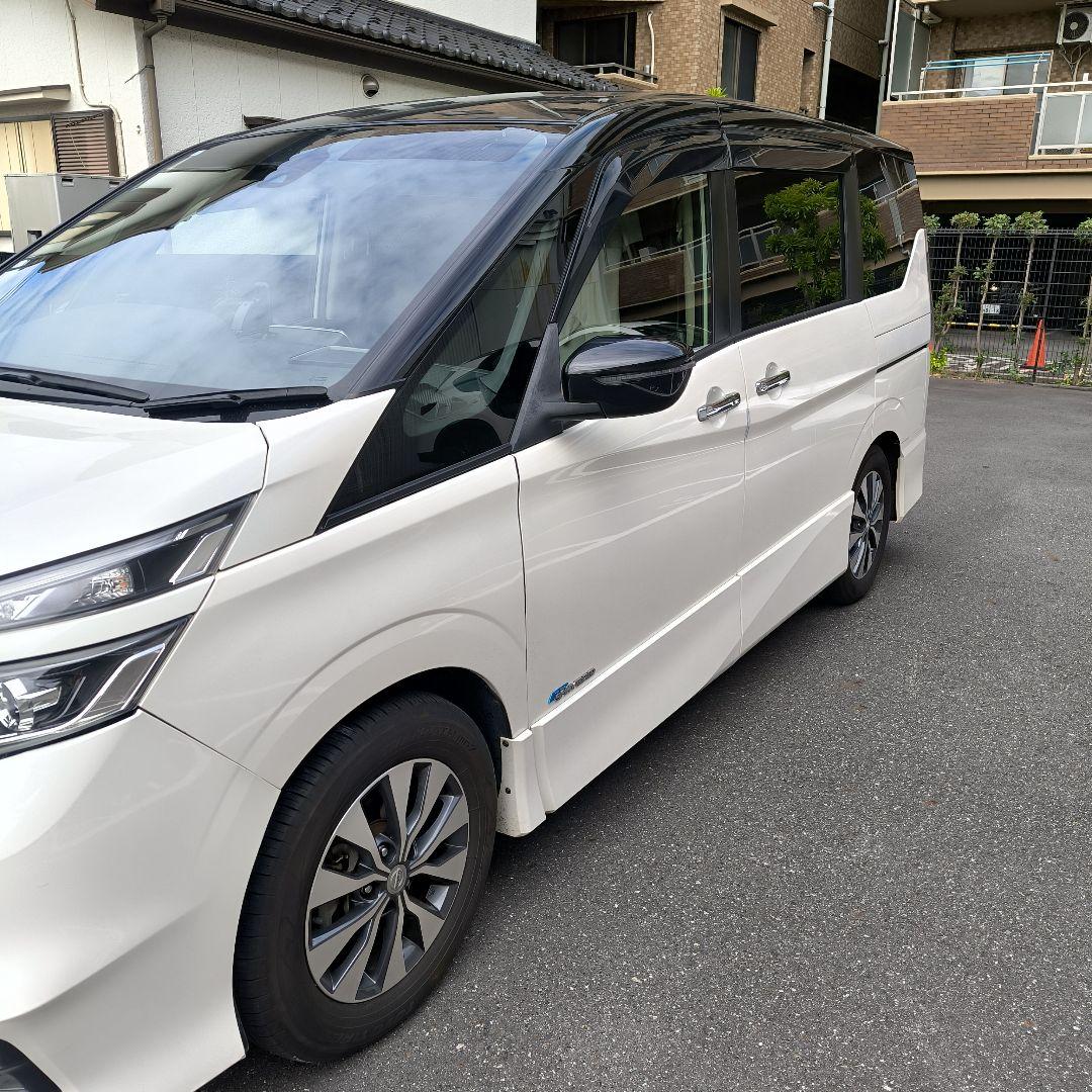 日産セレナ白‼️LEDヘッドライト日産セレナ2016年 ‼️クルーズコントロール