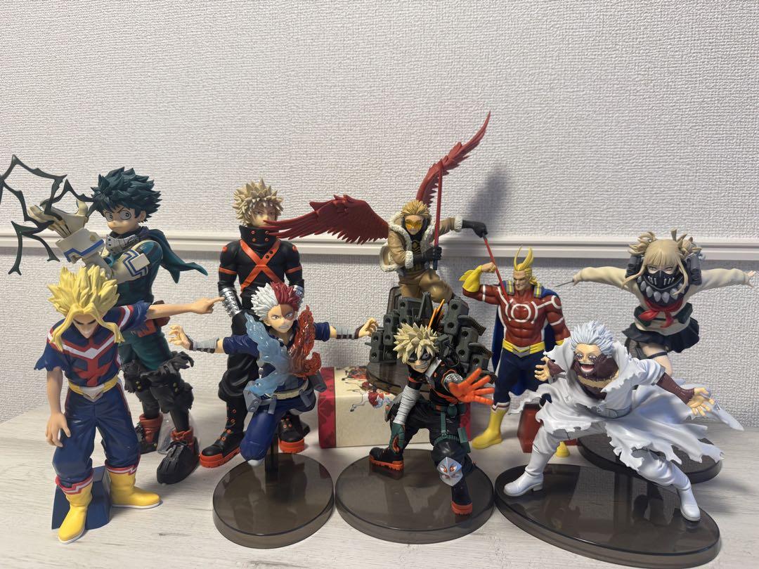 僕のヒーローアカデミア フィギュア9体セット 僕のヒーローアカデミア フィギュアセット 9体 - メルカリ