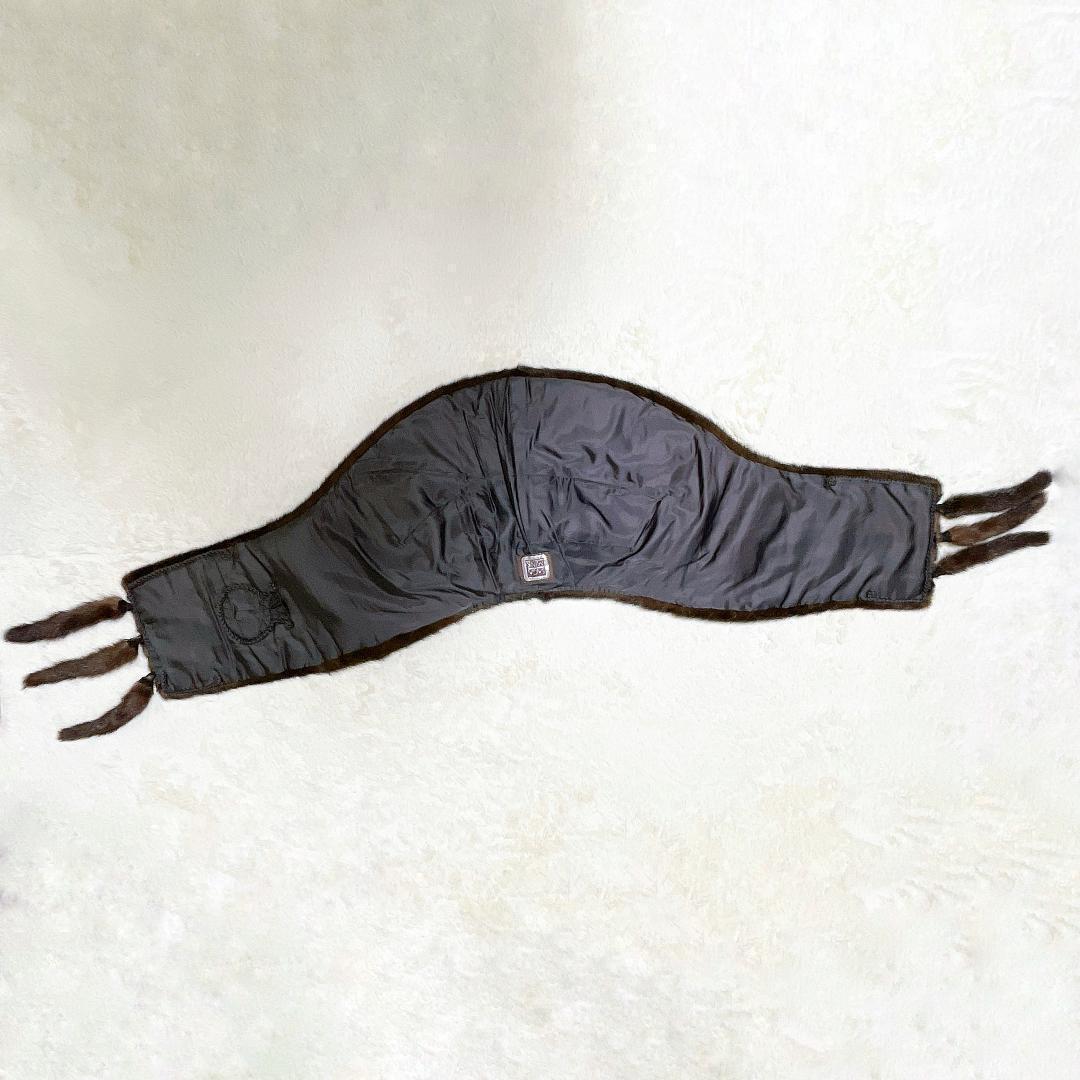 独特の上品 毛皮 ショール MINK 極美品✨SAGA 2138-1 ファー 小物 入学式 卒業式 小物