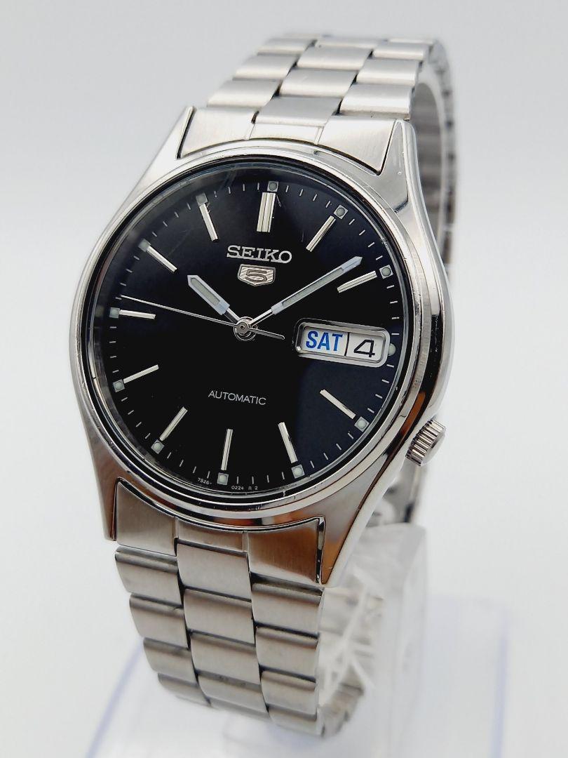 【整備済み】セイコー5 ビンテージ 1997年製造 Seiko5 整備済み】セイコー5 ビンテージ 1997年製造 Seiko5（eBayで買っ