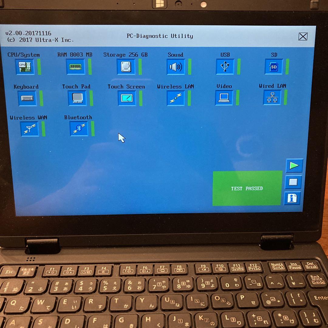 Panasonic Let's note RZ8 Core i5 LTE 黒