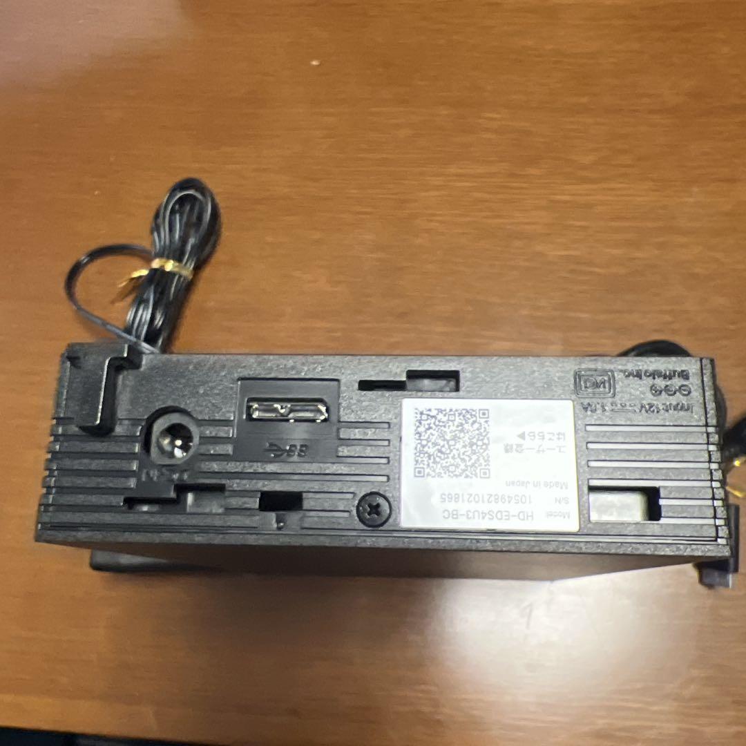 ②外付 HDD4TB BUFFALO HD-EDS4U3-BC 中古品