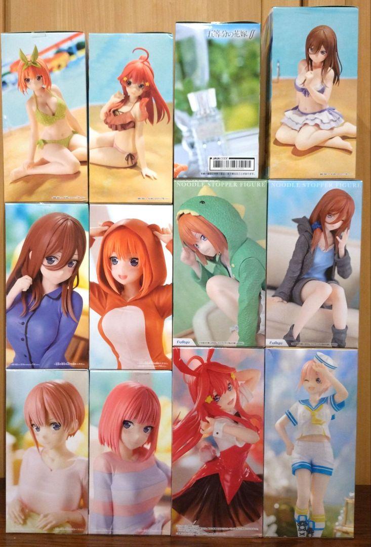 匿名配送】五等分の花嫁 プライズフィギュア まとめ売り