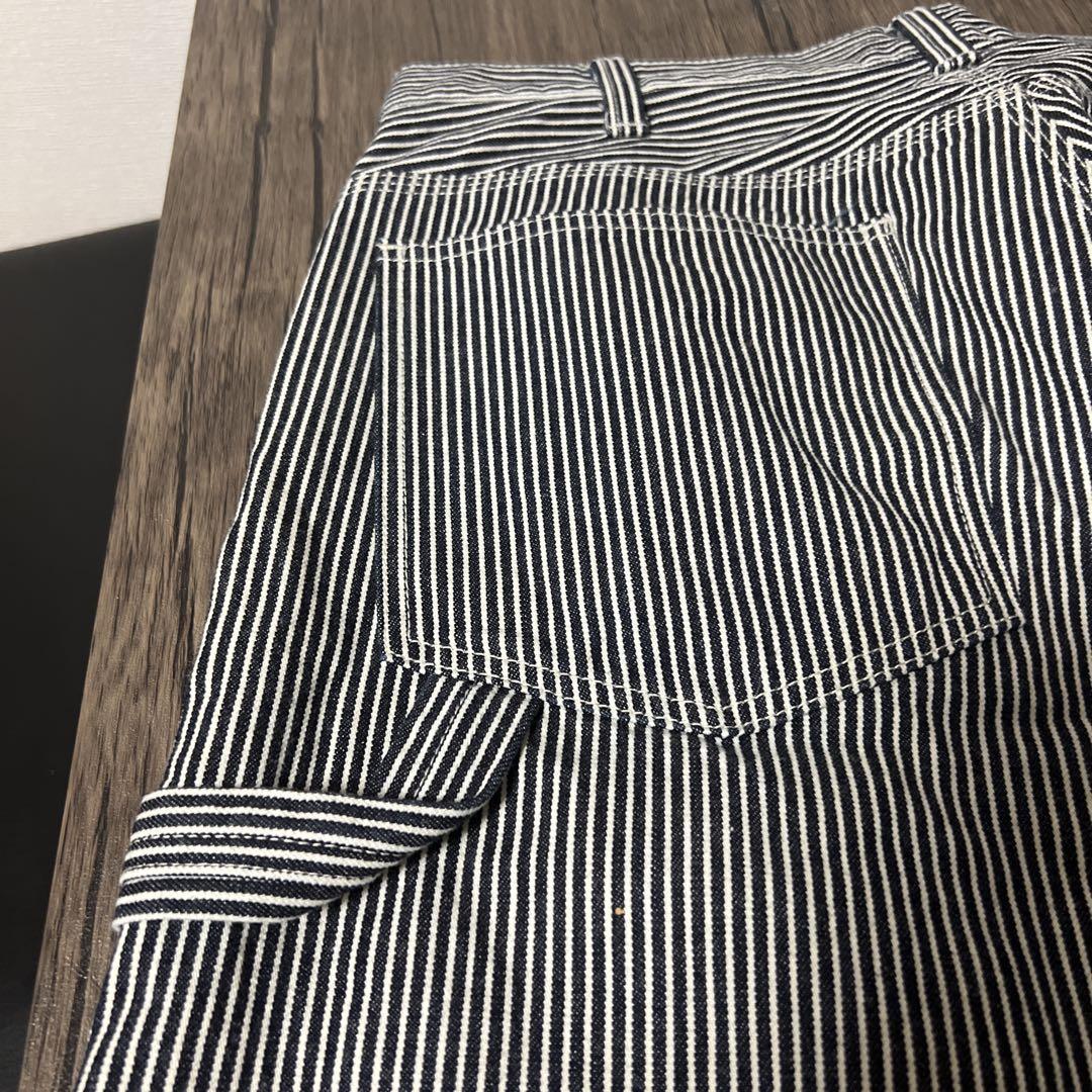 【極美品】KOJIMA GENES ヒッコリーデニムパンツ 34コットン　赤耳②