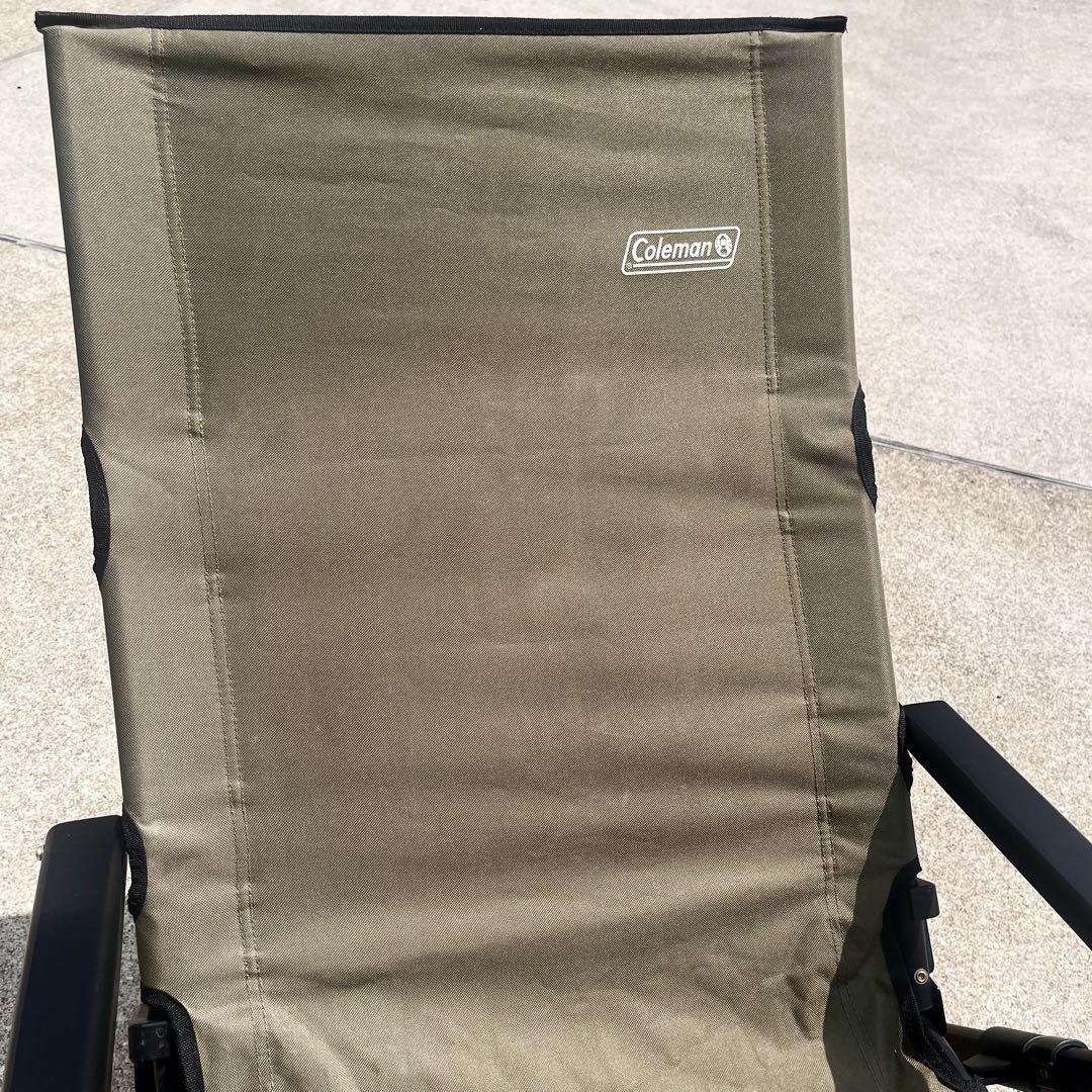 Coleman ハイバックチェア 3段階リクライニング