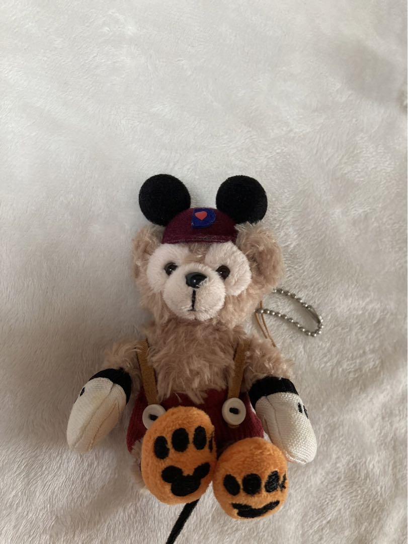 ディズニー　ダッフィ　ぬいぐるみ　バッチ　セット