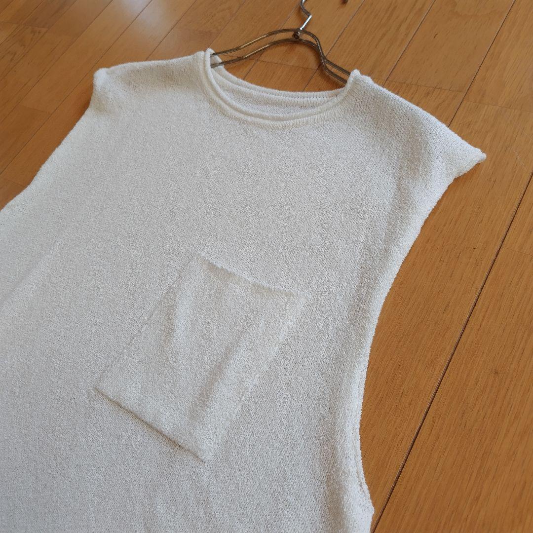 タグ付✨ 24SS POSTELEGANT ポステレガント ニット ベスト F
