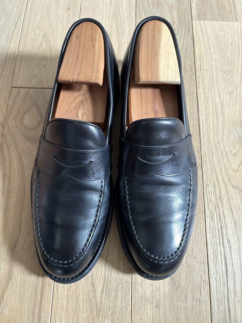 Berwick1707 ローファー4545BCDABK UK7.5/26.5cm