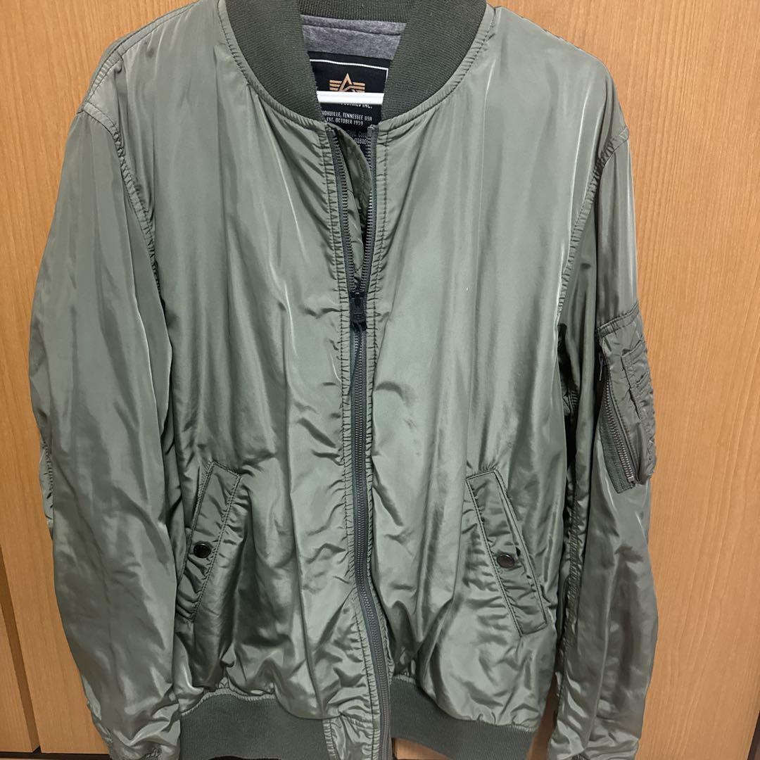 ALPHA INDUSTRIES MA-1 フライトジャケット X-LARGE