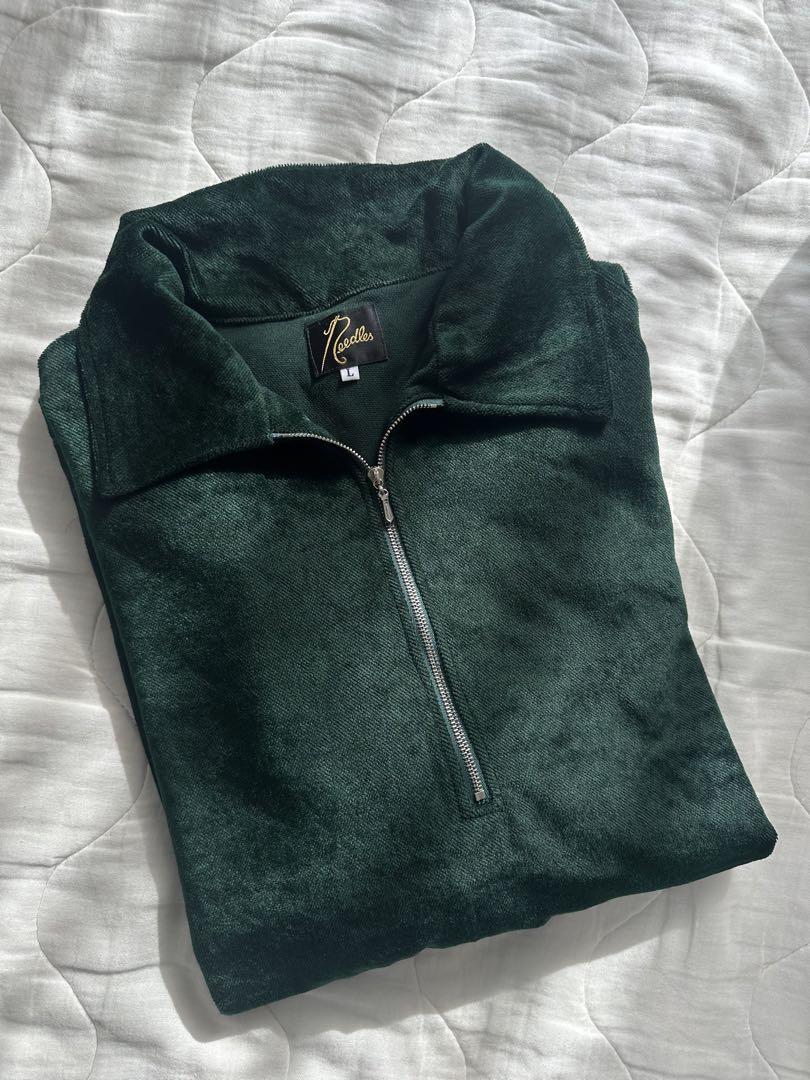 needles ニードルス　ベロア　auralee comoli yoke