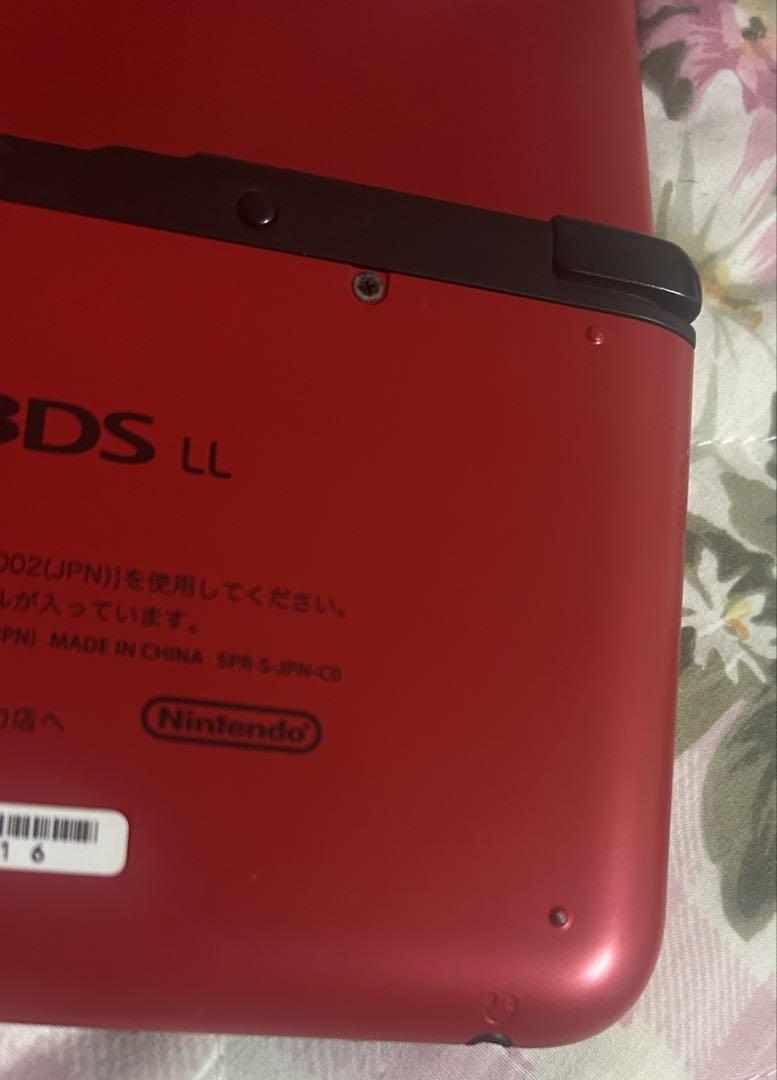 (Nintendo3ds ll)ニンテンドー3DS LL レッド×ブラック