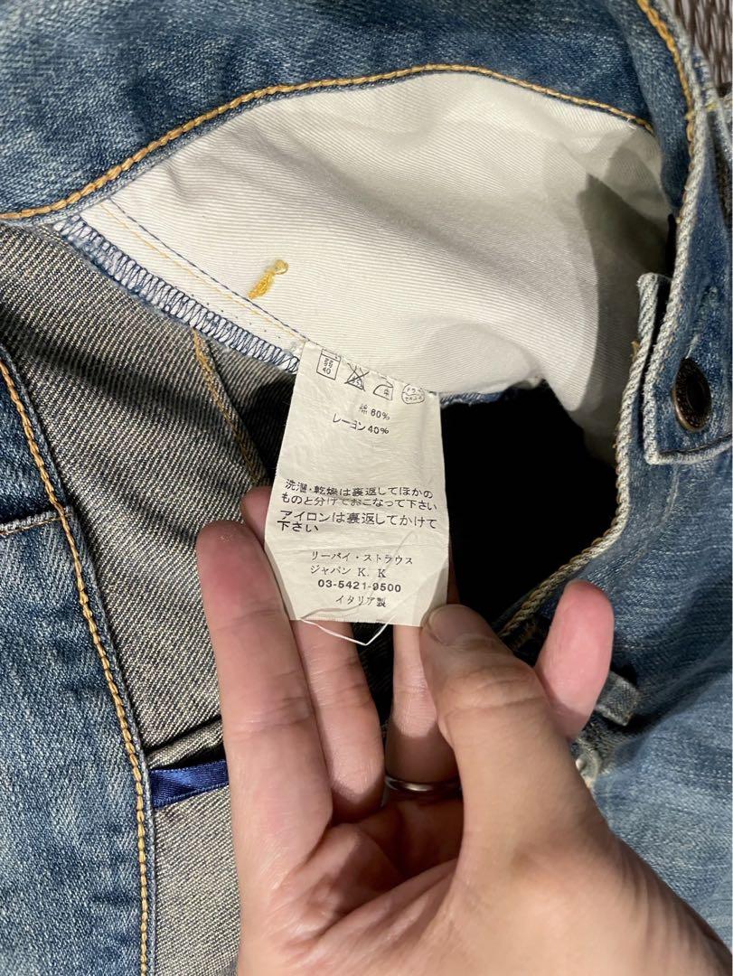 00s 初期 Levi's RED リーバイスレッド マルジェラ 立体裁断デニム 画像10