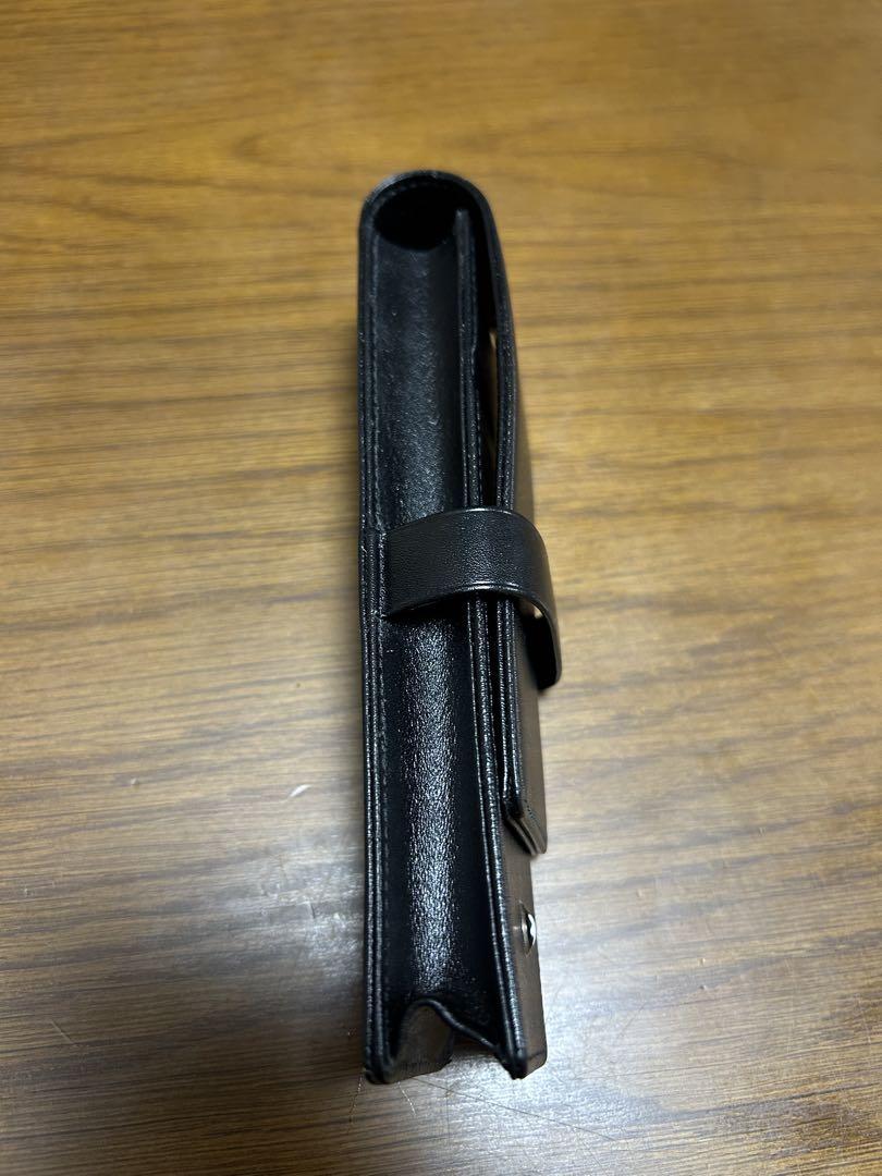 Montblanc ブラック本革 ペンケース