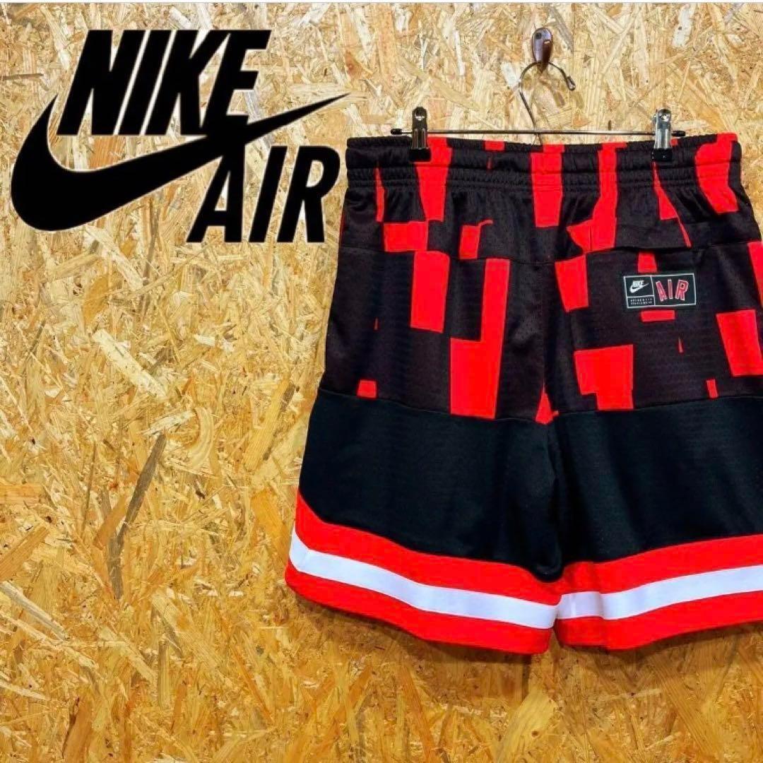 送料無料 ナイキ AIR 刺繍ロゴ 激レア ゆるだぼ00s ゲーム ハーフパンツ - メルカリ
