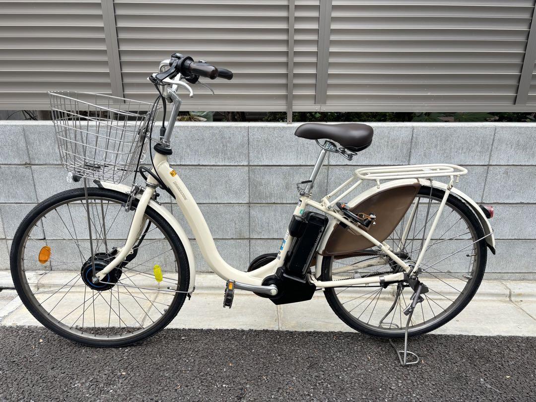 直接引取りのみ新品タイヤ ブリヂストン 電動自転車 21年購入フロンティア 26