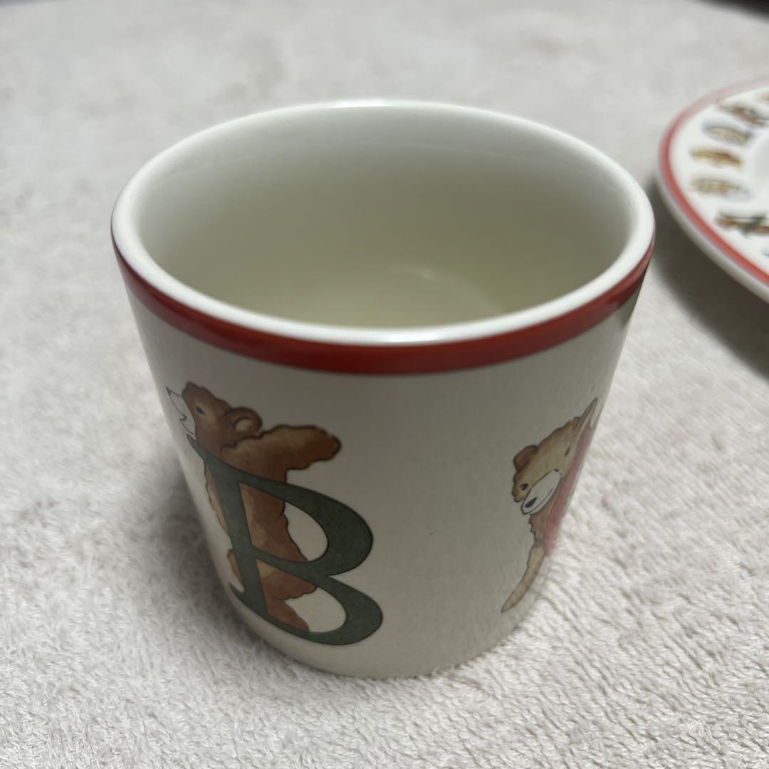 ティファニー 子供用陶器プレート＆カップ - メルカリ