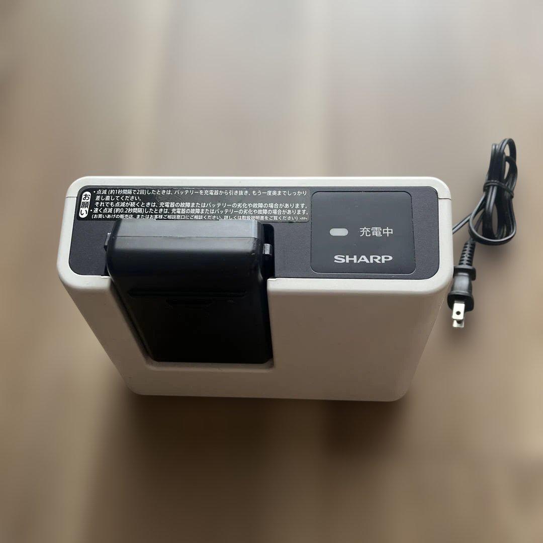 SHARP 掃除機 リチウムイオン充電器 未使用 シャープSHARP 掃除機充電器リチウムイオン電池充電器 - メルカリ