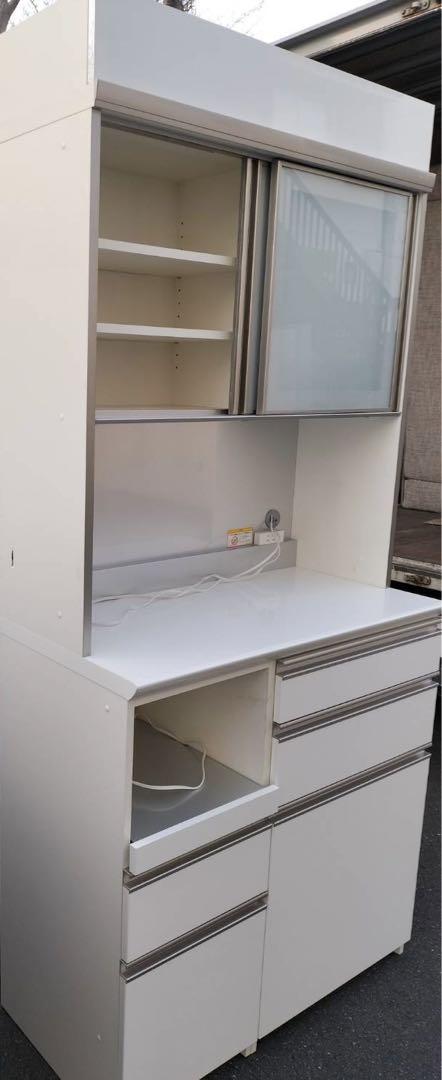 引取限定】パモウナ 食器棚 中古品 やや傷有 【税込?送料無料】 www ...