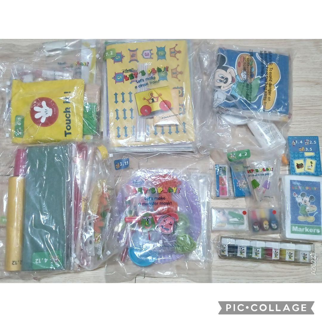 62‐⑩DWE ディズニー英語システム レッツプレイ　プレイセット