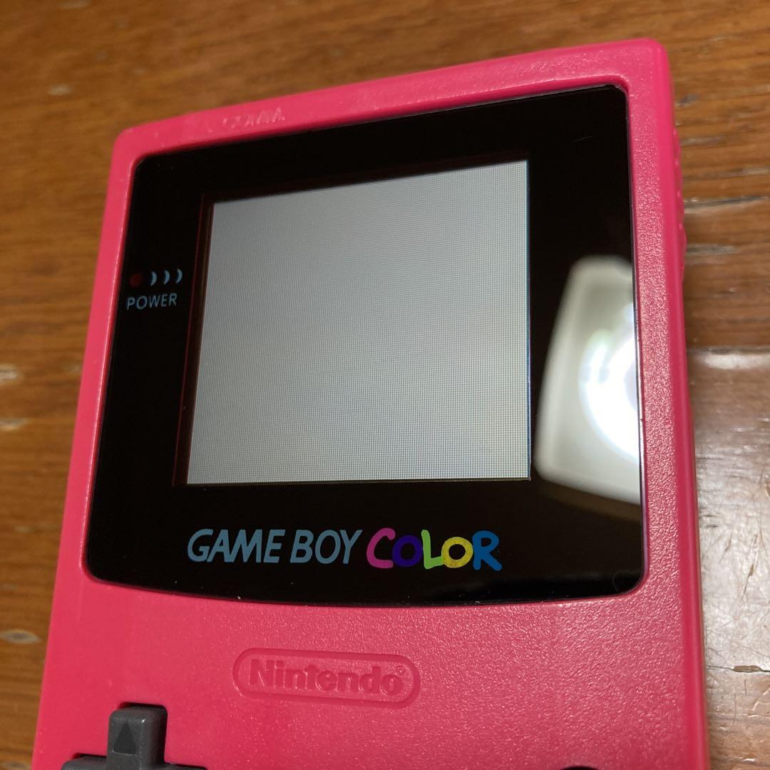 Nintendo ゲームボーイカラー本体 レッド - メルカリ