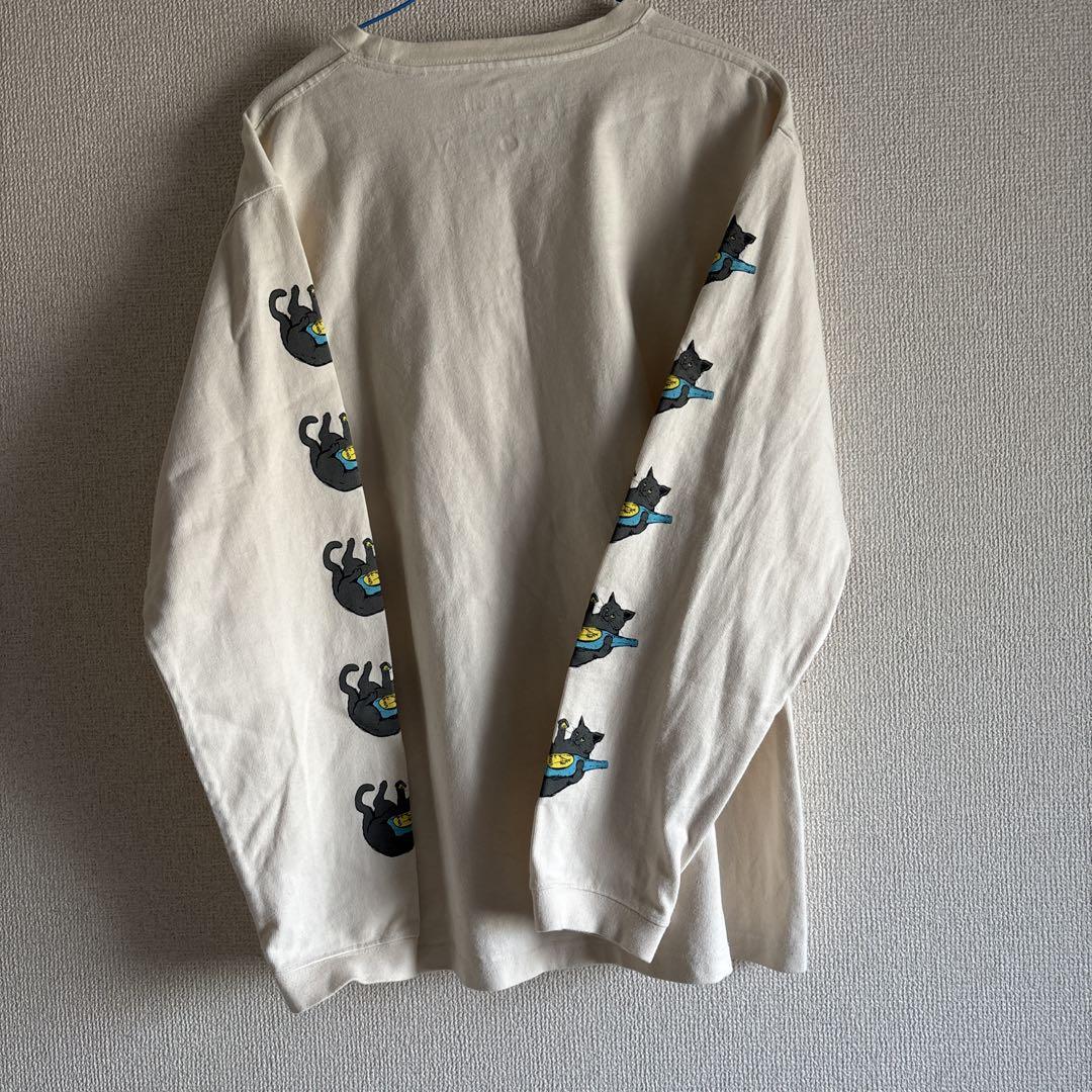 ゴースローキャラバン　猫と晩酌　ロンTEE